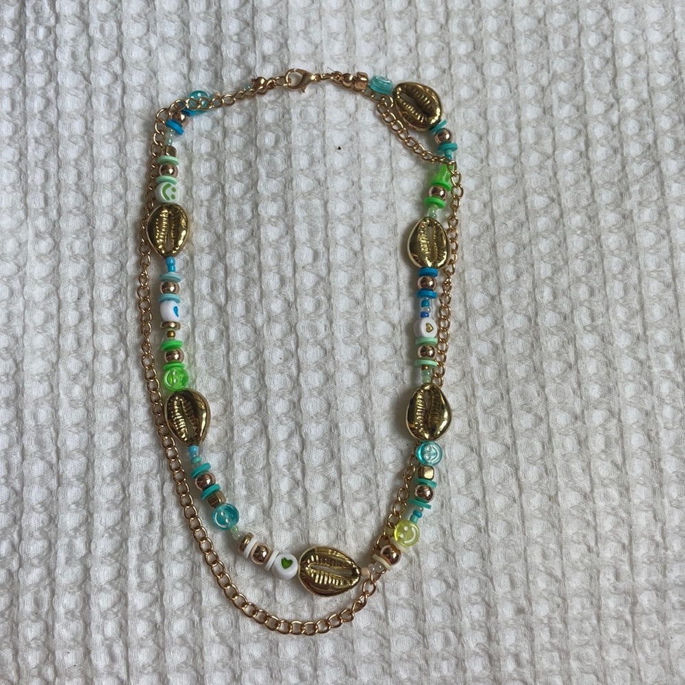 Handmade layered necklace